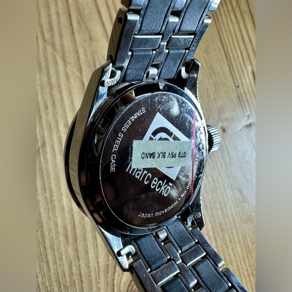 Mark Ecko Designer Watch Silver-Tone No.00-829-1972 Fresh To Depths 50M - Picture 4 of 5